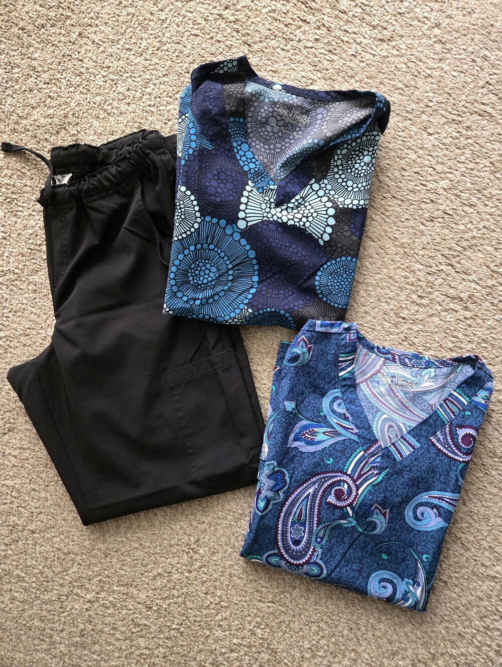 easy stretch scrun tops and bottom set